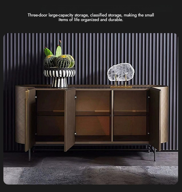 BUNISE Italian Simple Metal Lacquer Storage Cabinet BG1203 产品图片