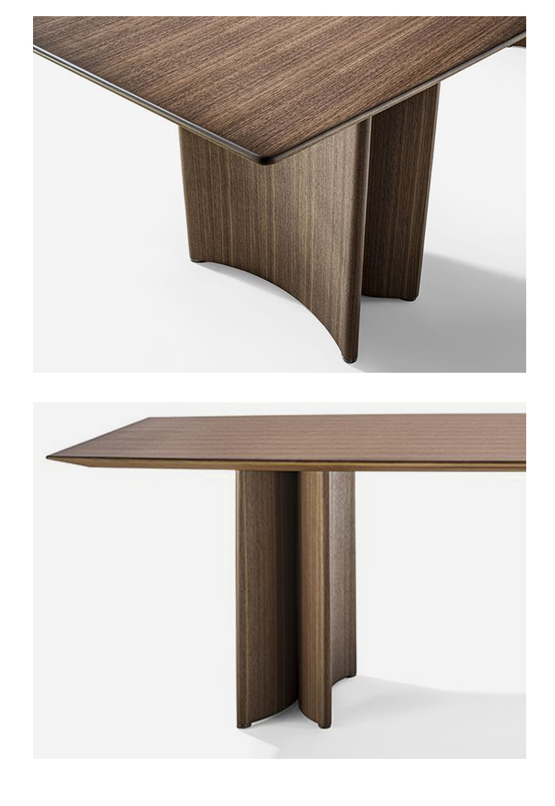 BUNISE Italian Solid Wood Dining Table BUD0904 产品图片