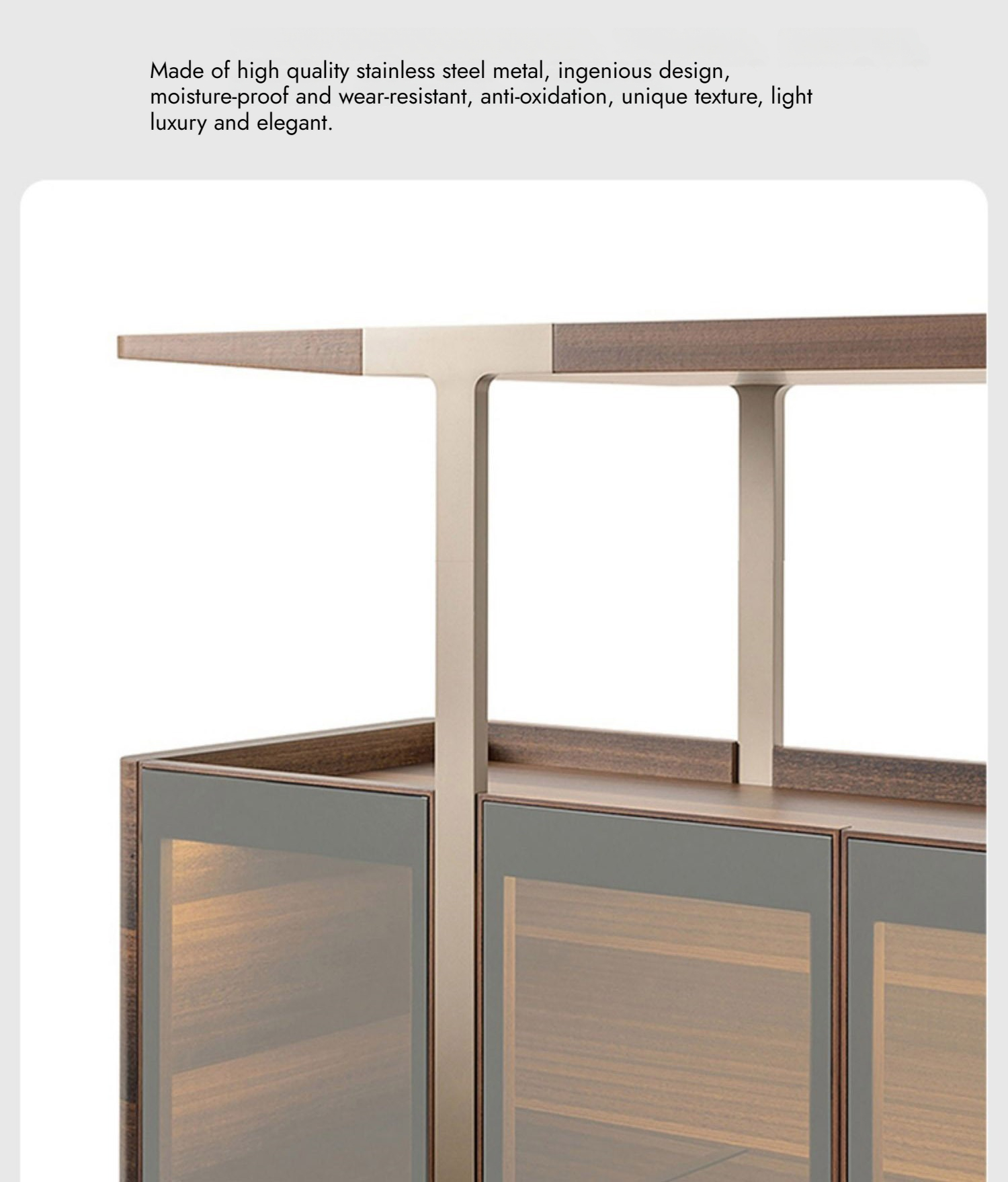 BUNISE Italian Dining Cabinet Wine Storage BG1224 产品图片