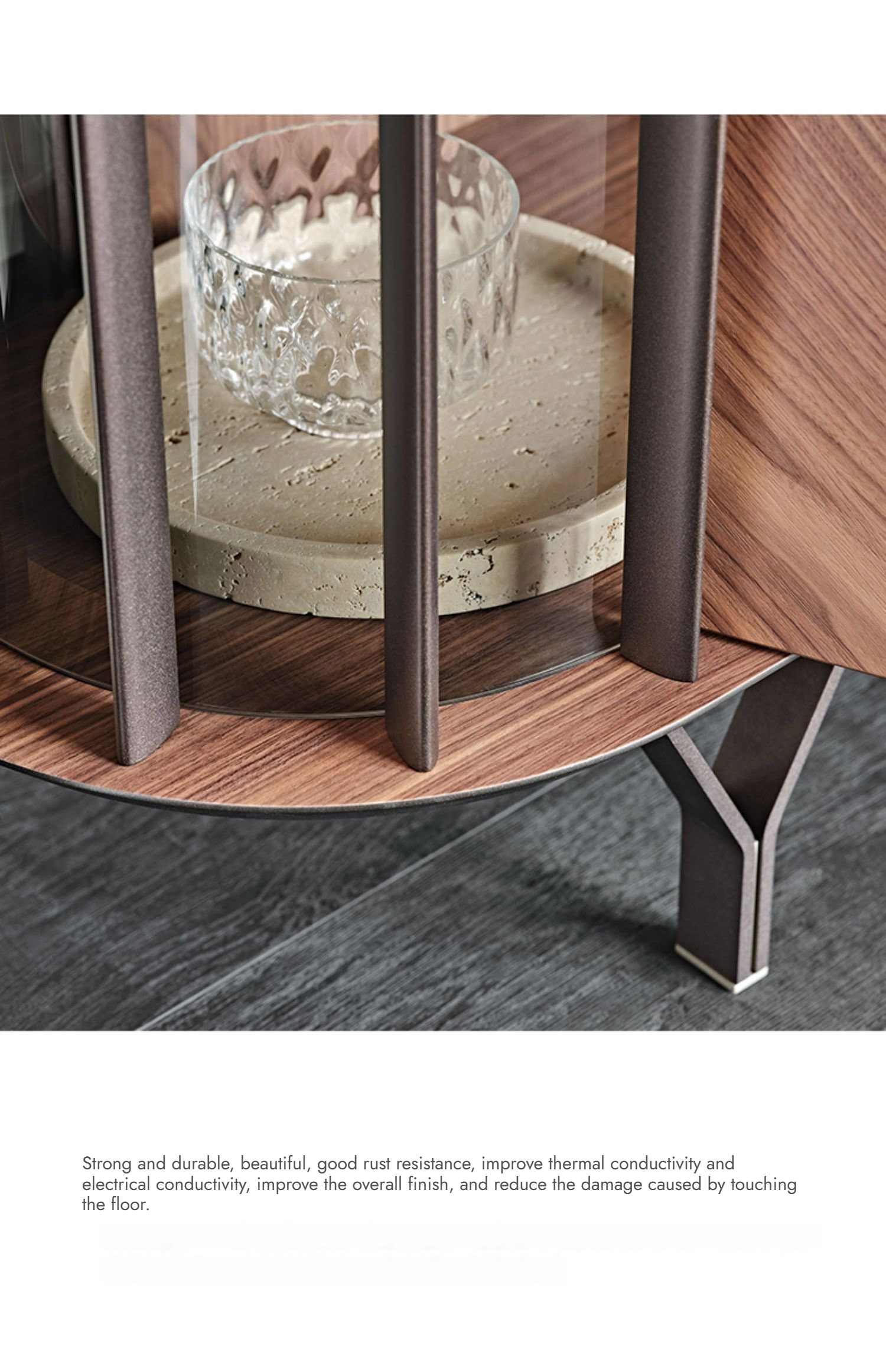 BUNISE Italian Solid Wood TV Stand Dining Cabinet BG1220 产品图片