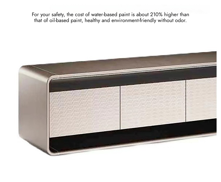 BUNISE Italian TV Cabinet Stainless Steel Floor Cabinet BG1208 产品图片